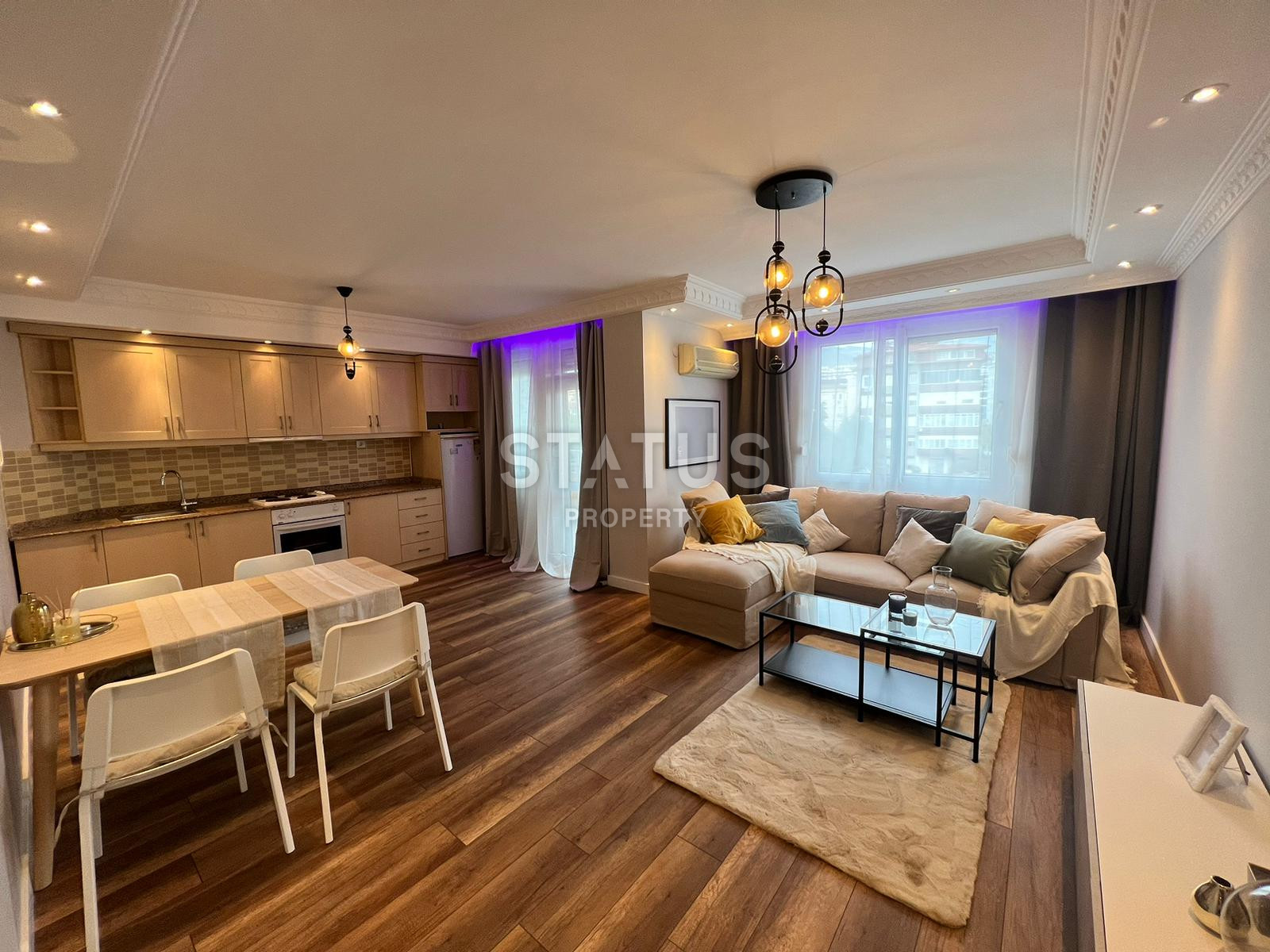 Two-room apartment in the center of Alanya, 200m from the sea, 65m2 фото 2
