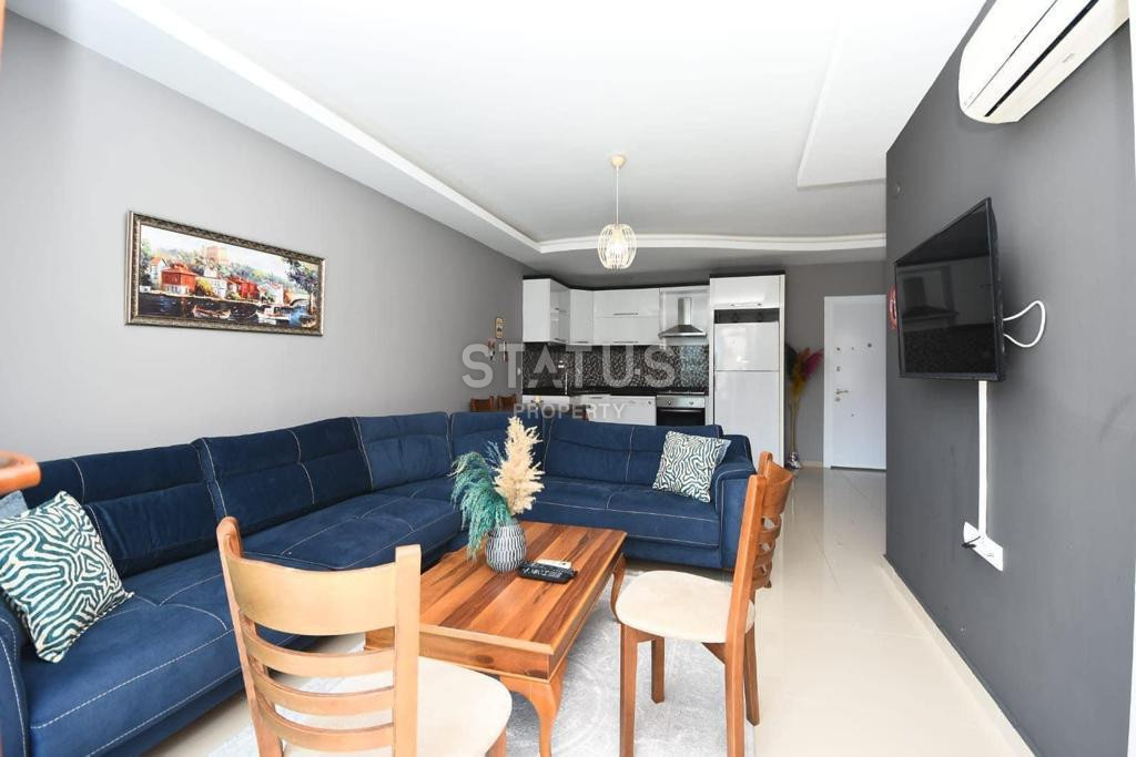 Двухкомнатная квартира с качественной мебелью в 400м от моря в Махмутларе. 55м2 фото 2
