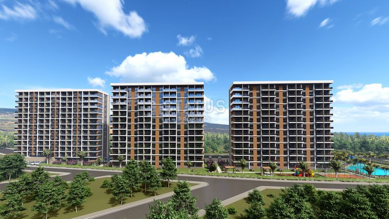 Premium level residential complex with a private beach and low prices in Mersin. 70-107m2 фото 1