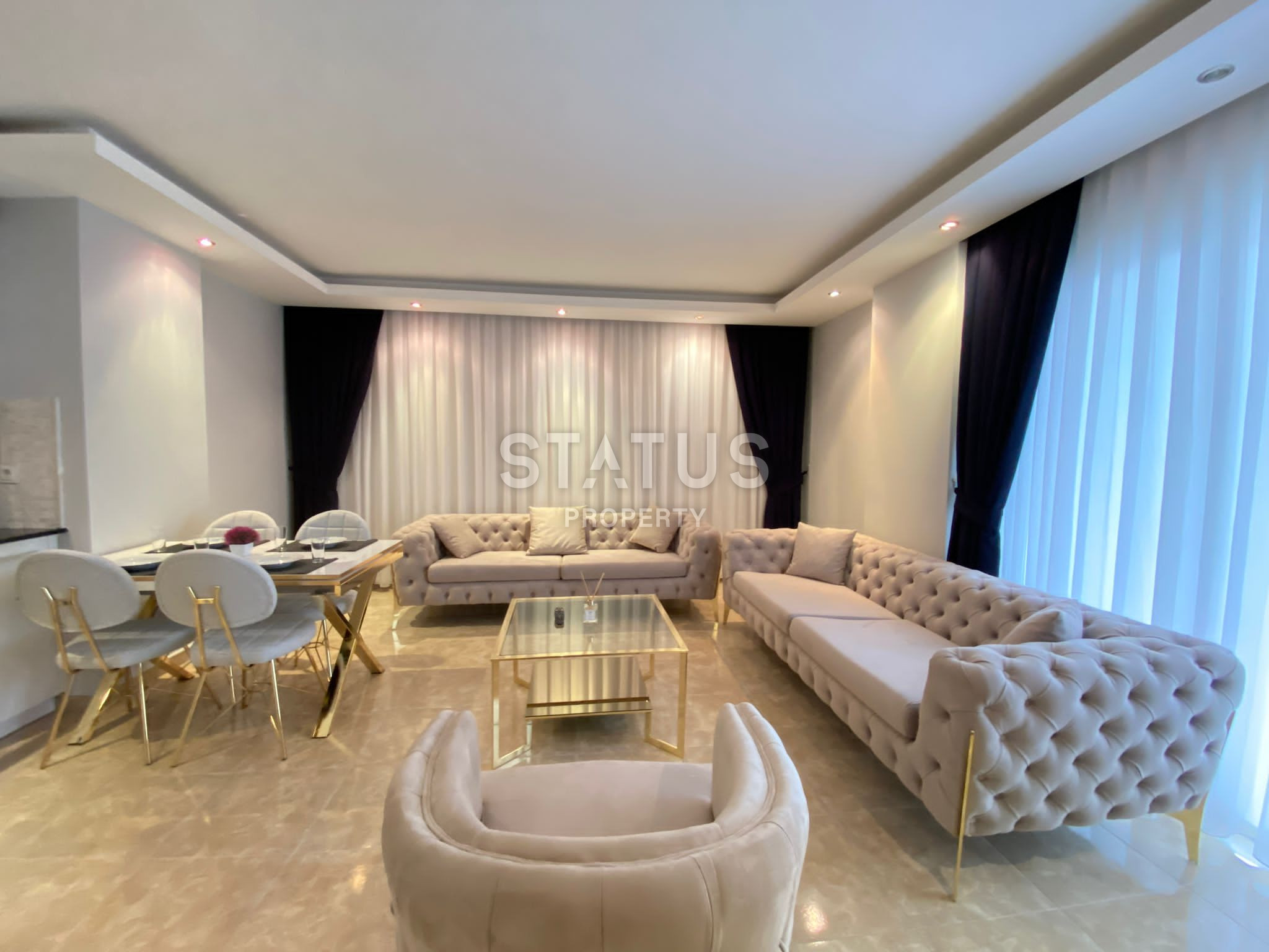 One-bedroom apartment in Cleopatra beach area, 65m2 фото 1
