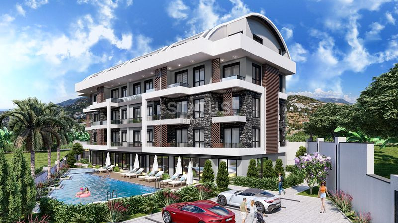 A new shared construction project in the open area of Cikcilli. 53m2 143m2 фото 1
