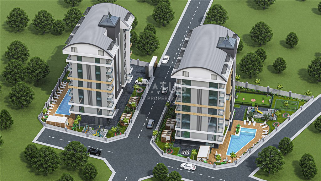New residential complex in shared construction next to the coniferous forest and the sea. 43m2 -95.5m2 фото 1