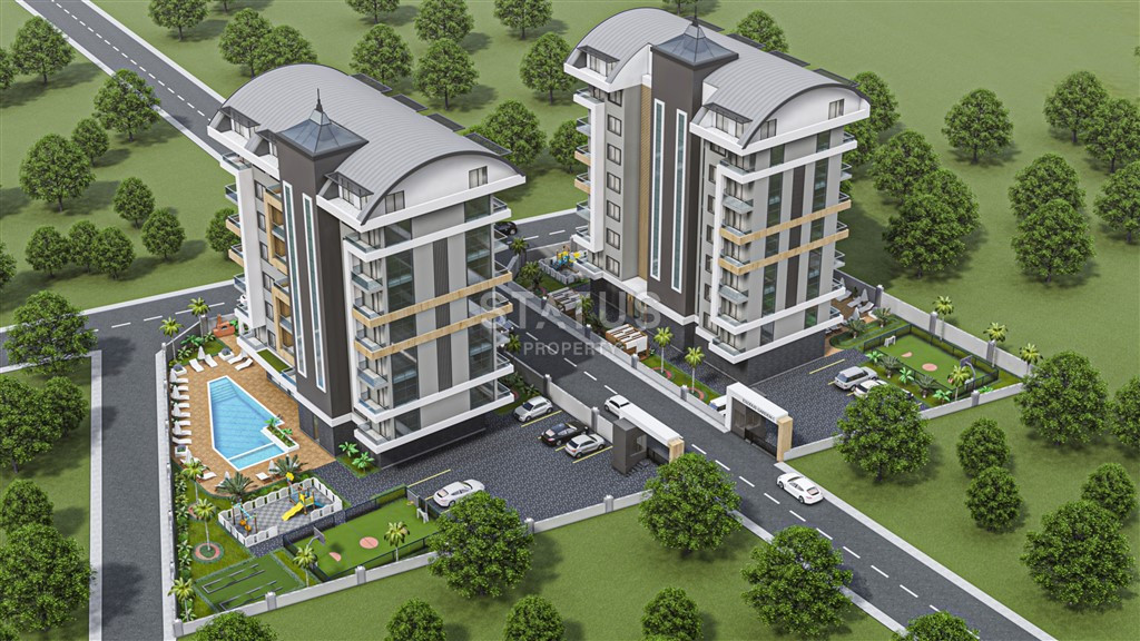 New residential complex in shared construction next to the coniferous forest and the sea. 43m2 -95.5m2 фото 2