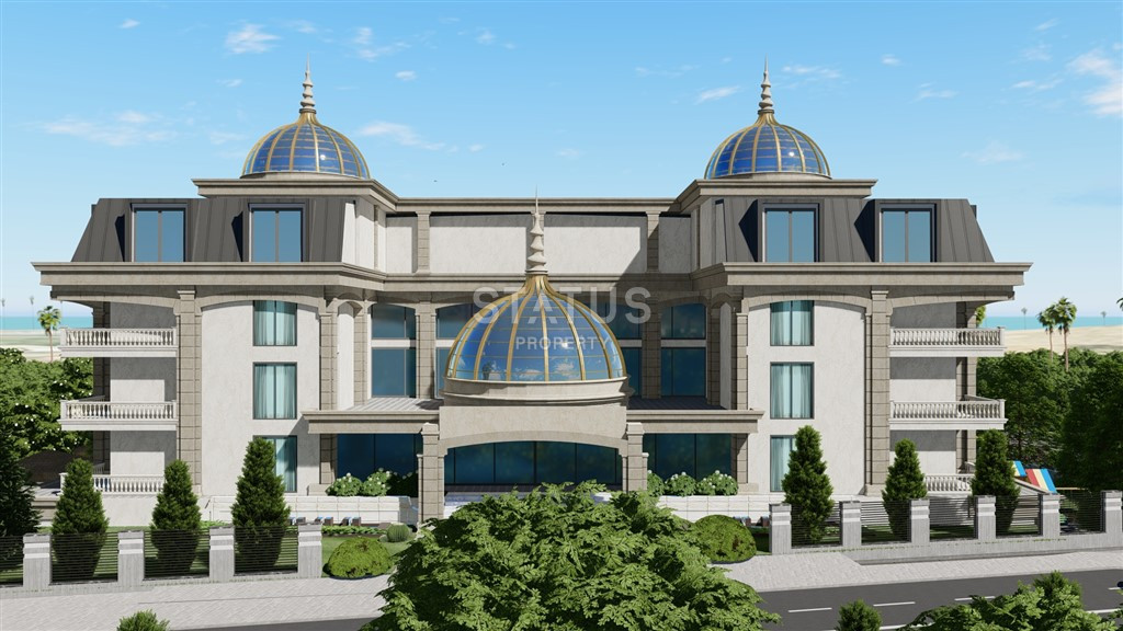 Luxurious residential complex 550m from the sea in Turkler. 53.5m2 - 122m2 фото 1