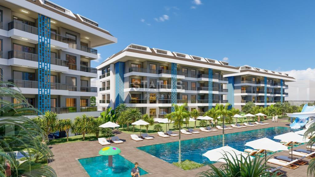 Several apartments 1+1 in a luxury complex 400m from the sea in Kestel. 65m2 фото 2