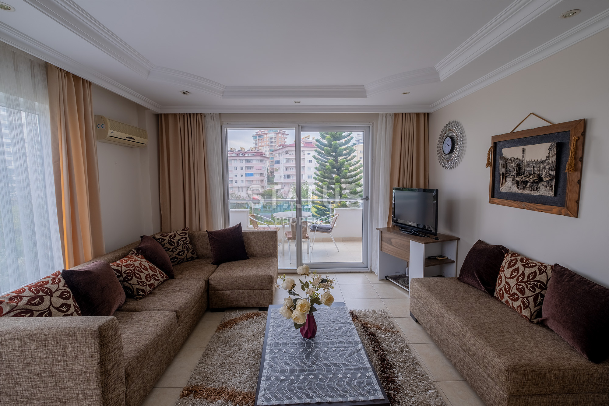 One bedroom apartment in Cikcilli area, 60m2 фото 1
