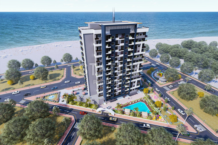 The cheapest 2+1 apartments 650m from the sea in the Teje microdistrict in Mersin. 50m2 - 99m2 photos 1