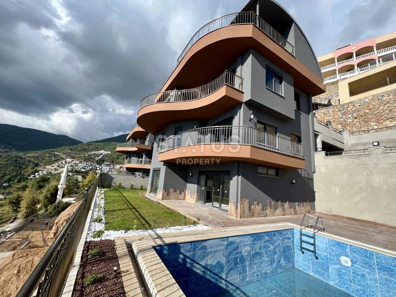 Elite villas 4+2 and 6+2 with sea views in the Bektas area in the central part of Alanya. 400m2 -600m2 фото 1