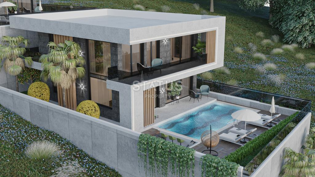Villa 4+1 in the central mountainous area of Alanya-Tepe, 342 m2 фото 1