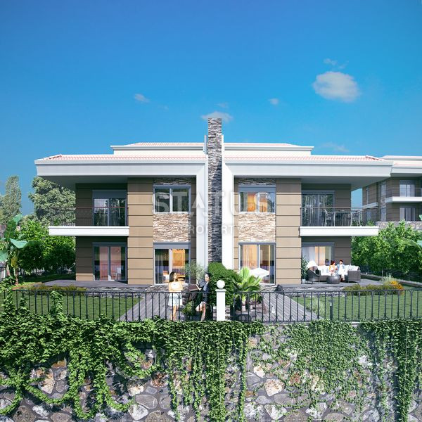 Advantageous offer of apartments in semi-detached four-bedroom villas in Kargicak.160m2+220m2 фото 1