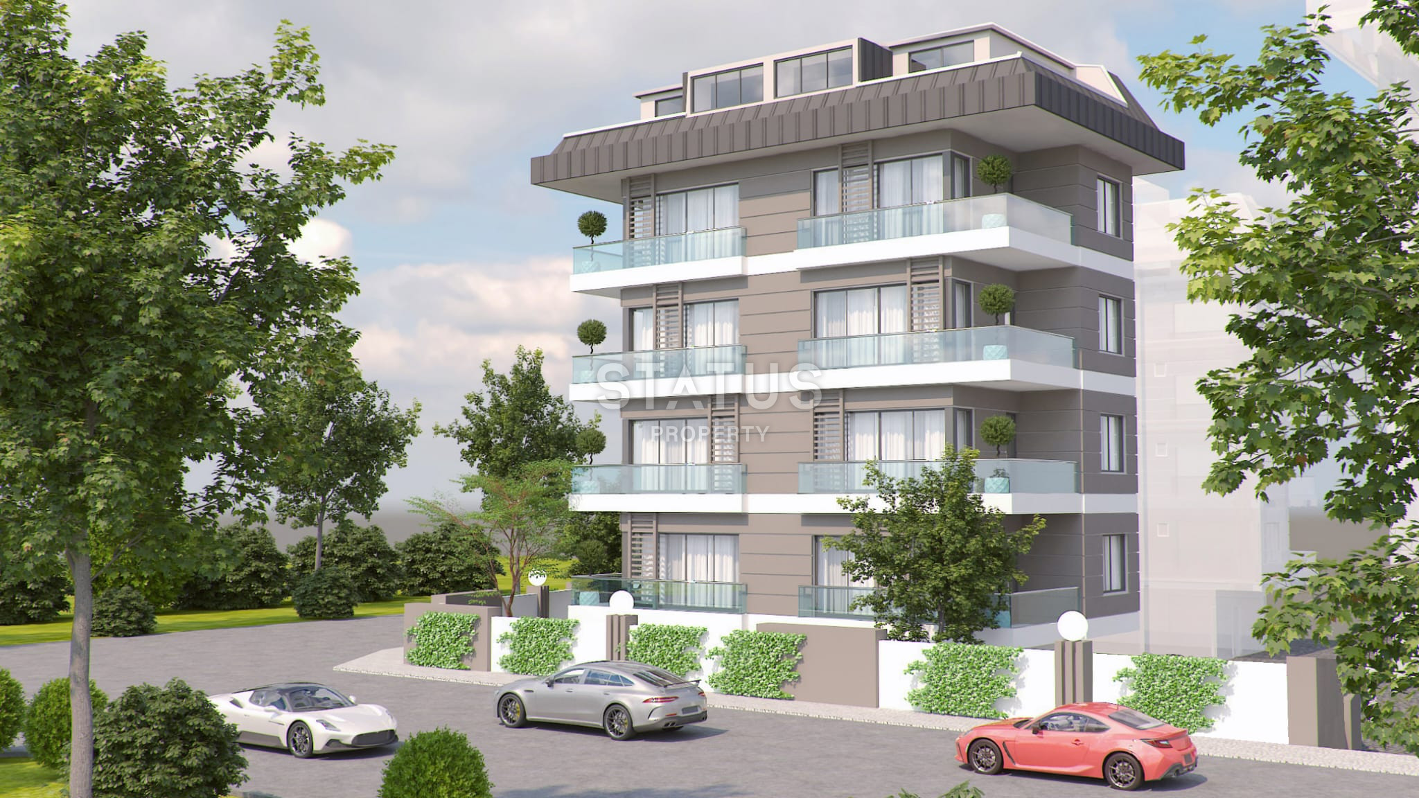 New penthouse with a sea view in a residential complex built in 2023, 100m from the sea. 95m2 фото 2