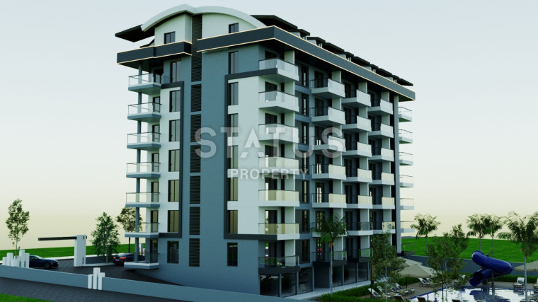 Проект долевого строительства с просторными квартирами в Газипаше. 52м2-140м2 фото 1