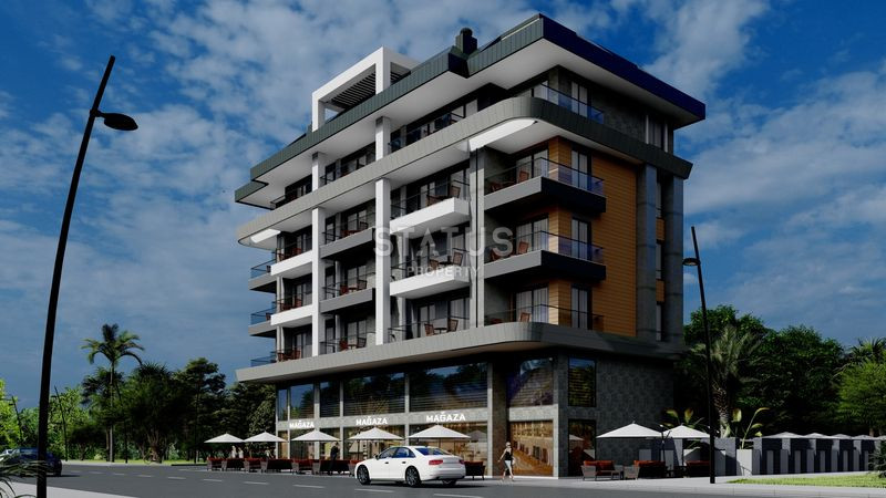 The last 4 apartments at a very competitive price in 2 coastlines with sea views in the Kargicak area. 61m2- 150m2 фото 2