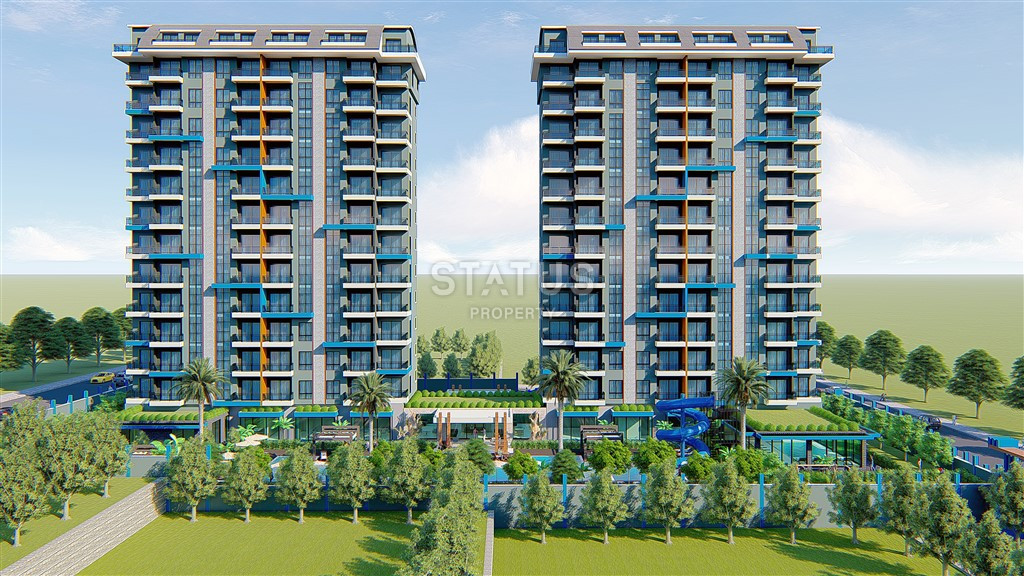New two-room apartments in a new residential complex with hotel infrastructure in a quiet part of Mahmutral. 51m2 фото 1