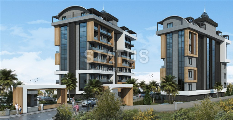 New two-room apartments in a new complex with infrastructure in the Avsallar area. 50m2 photos 1