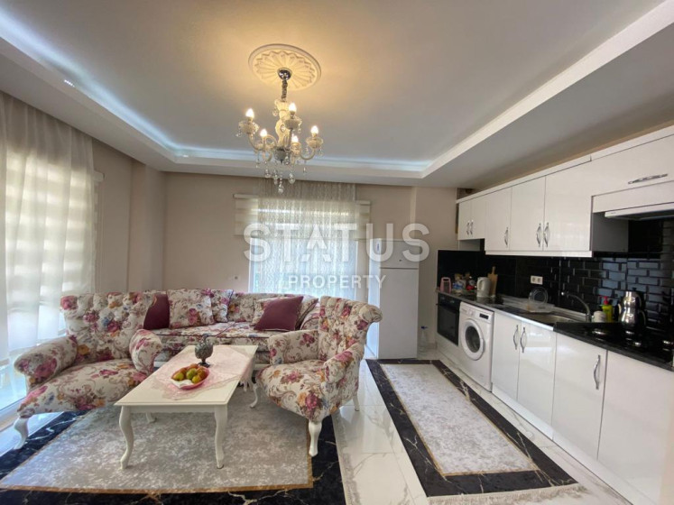 Трёхкомнатная меблированная квартира по очень выгодной цене с выгодной локацией в Авсалларе. 110м2 фото 1
