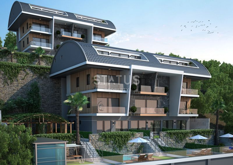 Luxury project with panoramic sea and city views in Tepe area, 147-405 m2 фото 1