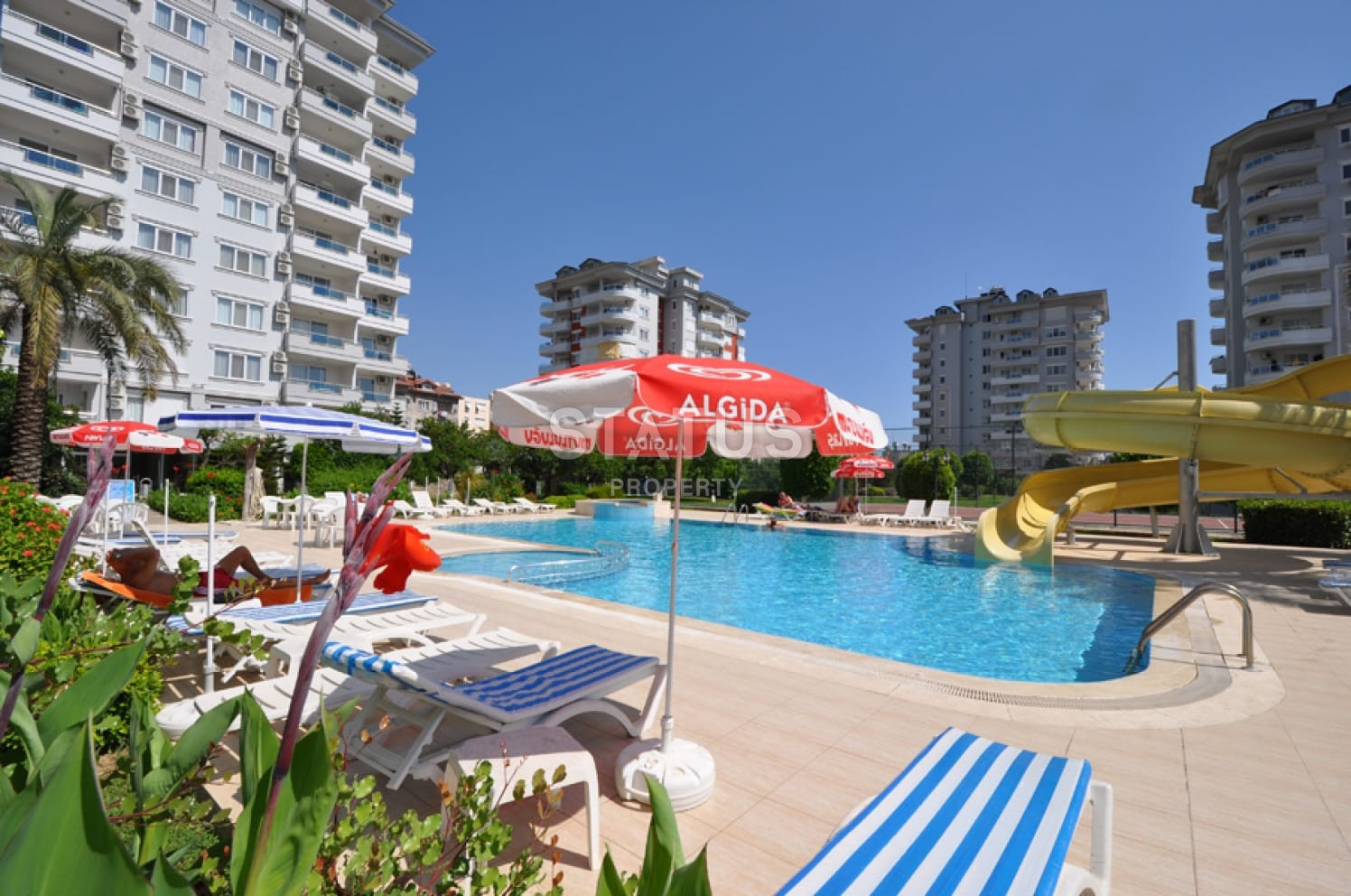 One bedroom apartment with sea view in Cikcilli, 67 m2 фото 1