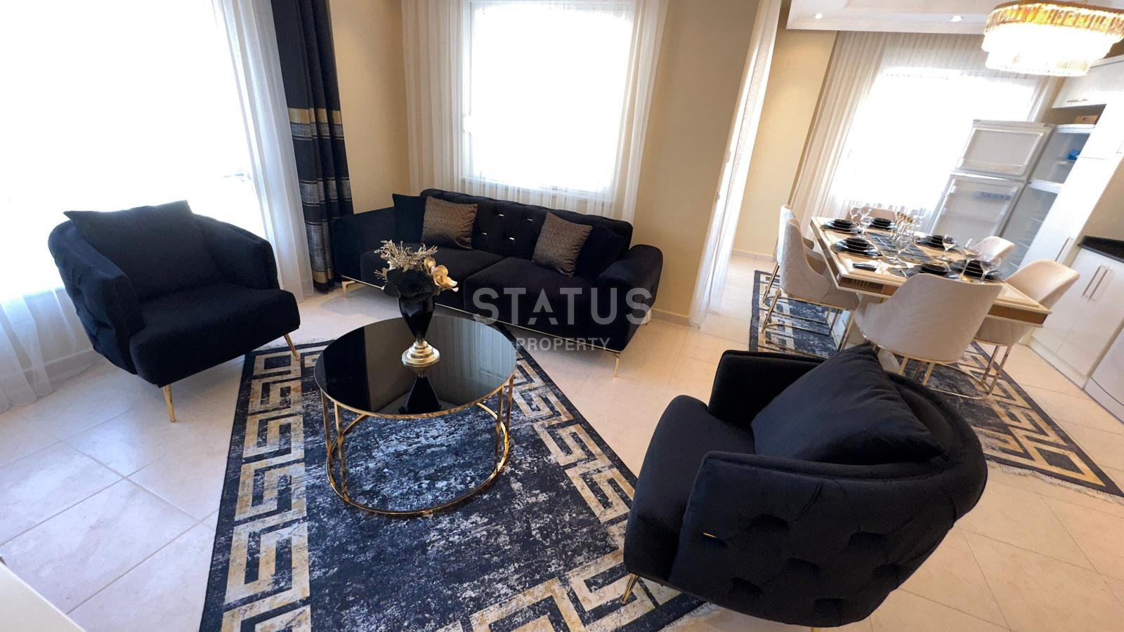 Three-room apartment near the sea in Tasmur district 120m2 фото 1