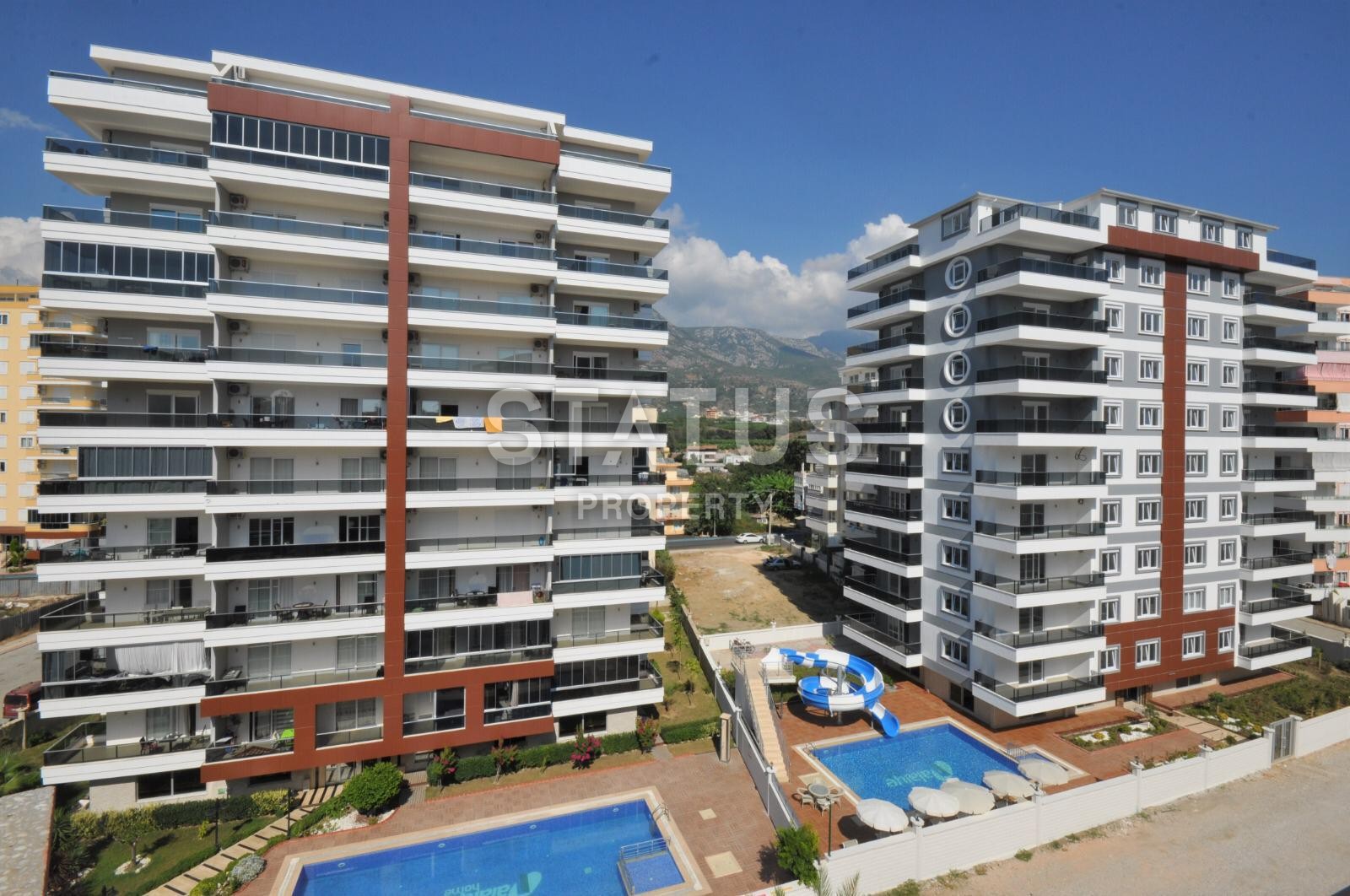 New one-bedroom apartment with mountain views in Mahmutlar, 66 m2 фото 1
