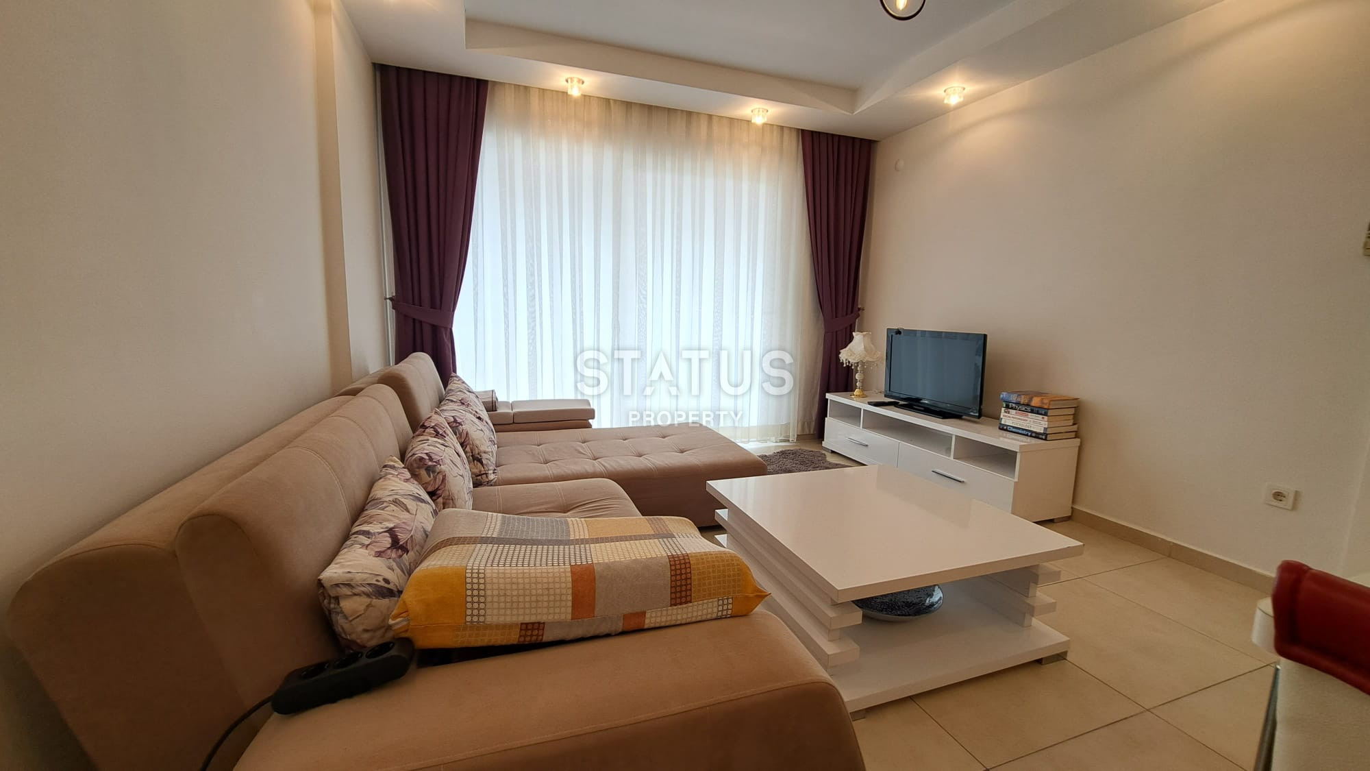 One-bedroom apartment with furniture in Cikcilli area, 60m2 фото 2