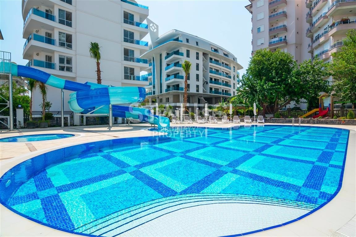 Apartment 2+1 with a view of the fortress in the center of Alanya, 90 m2 фото 1