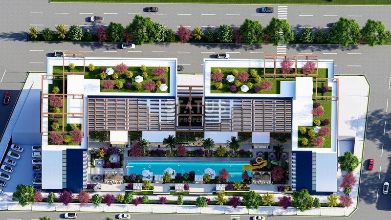 New luxury residential complex in installments in the city of Mersin фото 2