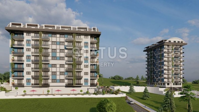 Новый жилой комплекс на стадии строительства в открытом районе Демирташ,52-158м2 фото 1