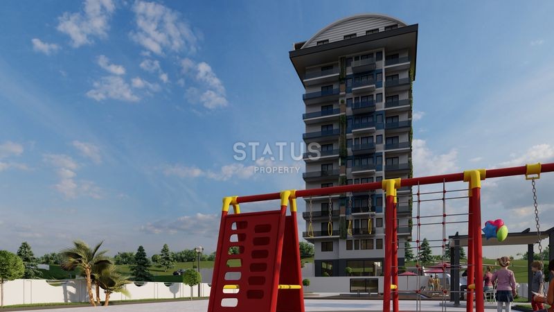 Новый жилой комплекс на стадии строительства в открытом районе Демирташ,52-158м2 фото 2