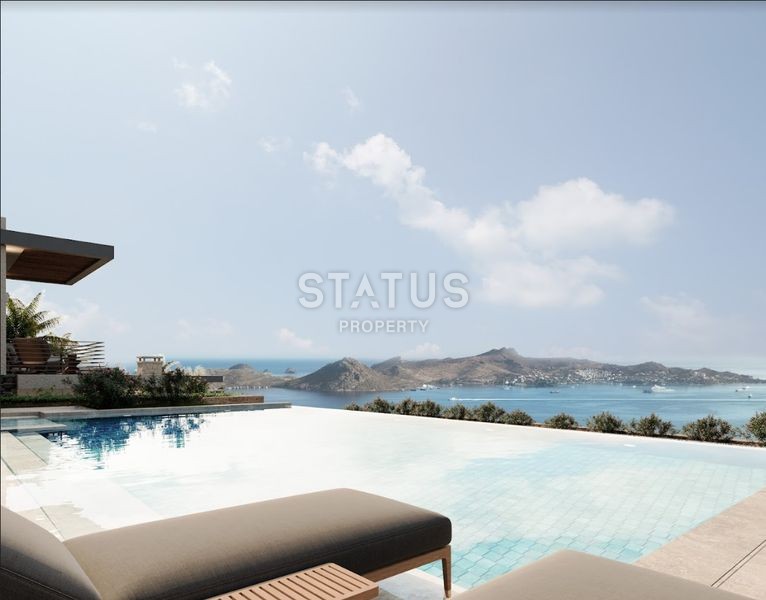 A complex of unique villas in the Yalikavak area, 2 minutes from the marina in Bodrum. 432m2 - 540m² фото 2