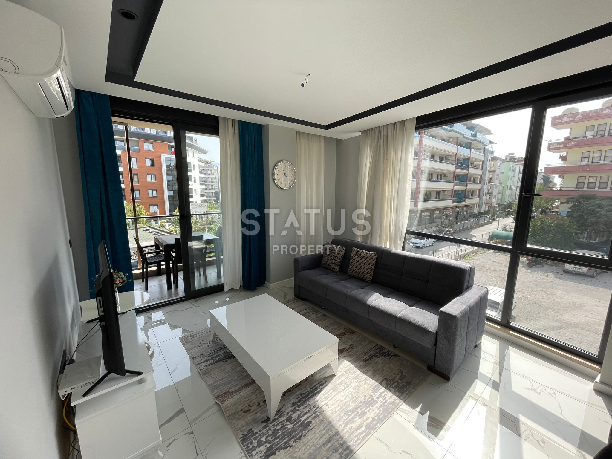 New one-bedroom apartment in the very center of Alanya, just 200 meters from the sea, 55m2 фото 1