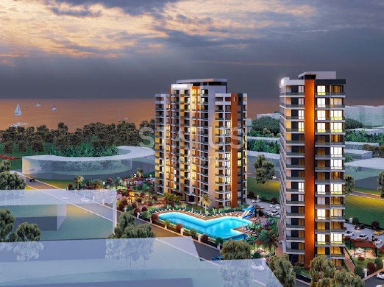 New luxury complex near the sea in the city of Mersin, 56m2-105m2 photos 1