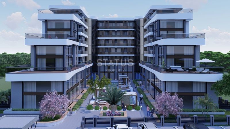 New complex in a new rapidly developing area of Antalya, 43m2-185m2 фото 2