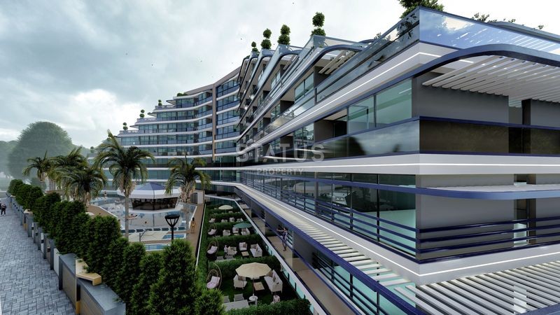 New premium project in one of the most promising areas of Antalya, 42m2-200m2 фото 1