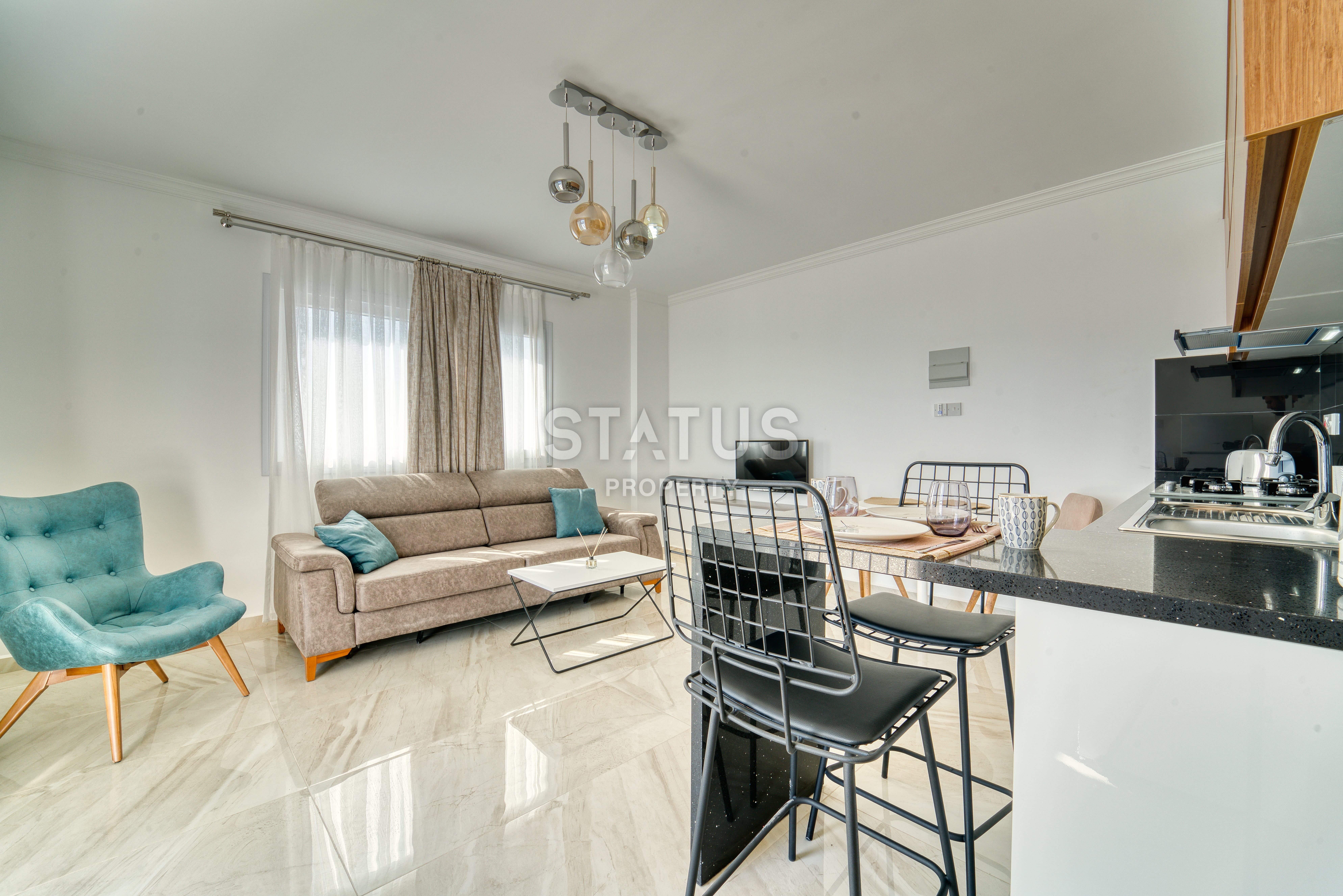 2-room apartment 53 m? 250 meters from the sandy beach. фото 2