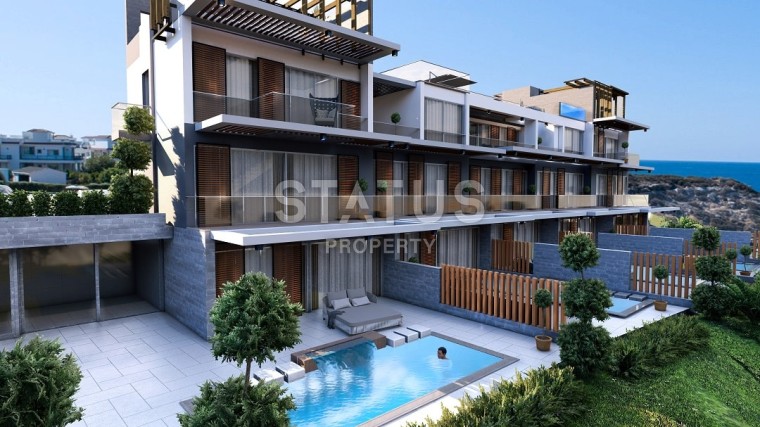 Elite 3-room duplex apartment 80 m? with private pool 100 meters from the sea photos 1