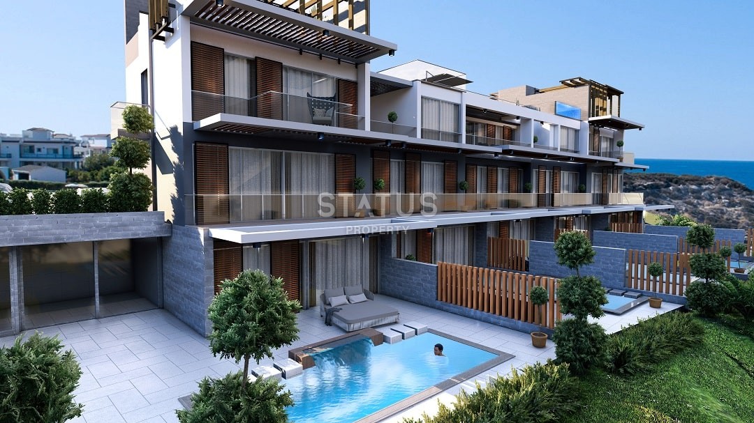 Elite 3-room duplex apartment 80 m? with private pool 100 meters from the sea фото 1