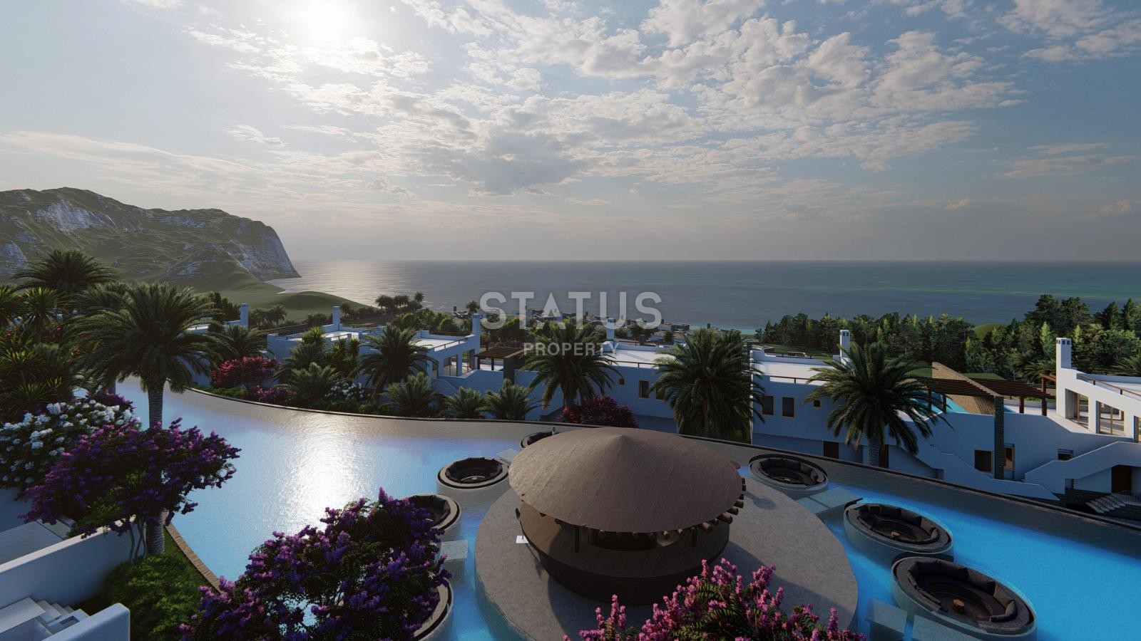 Studio apartment 35 m?+8 m? terrace in a luxury complex on the first line from the sea фото 2
