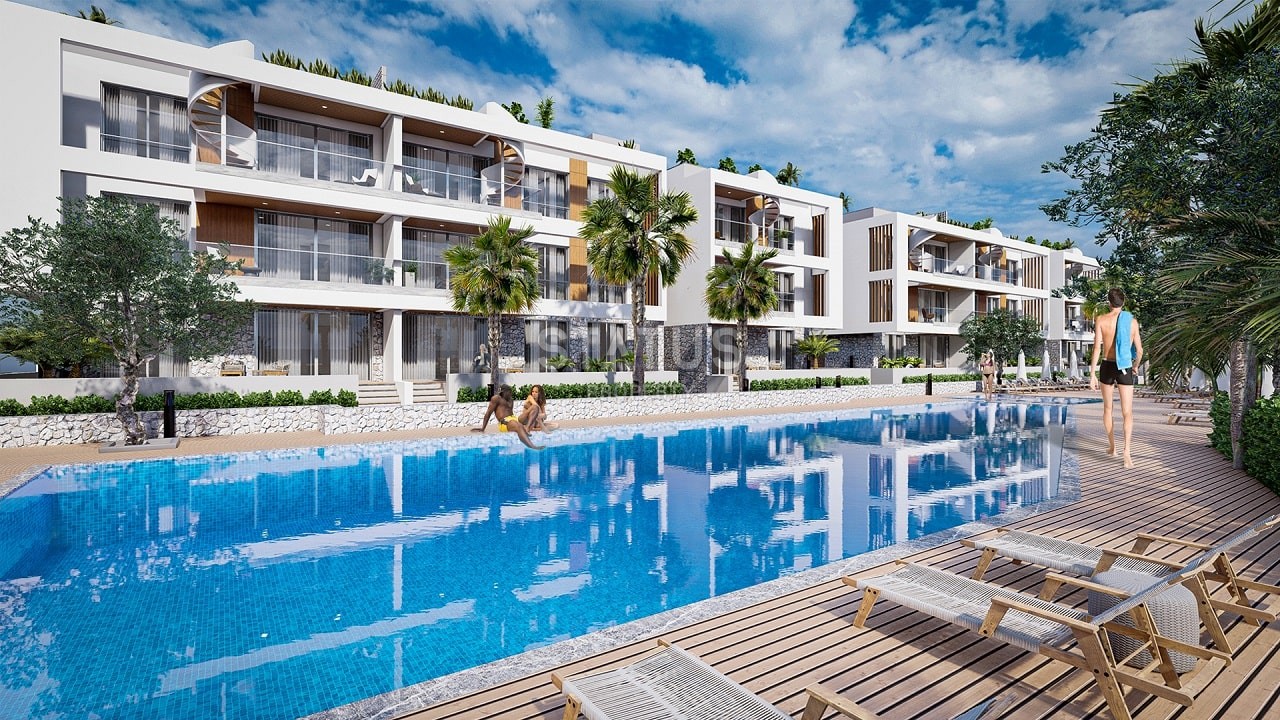 3-room apartment 92 m? +70 m? terrace in the complex 5 minutes from the beach фото 1