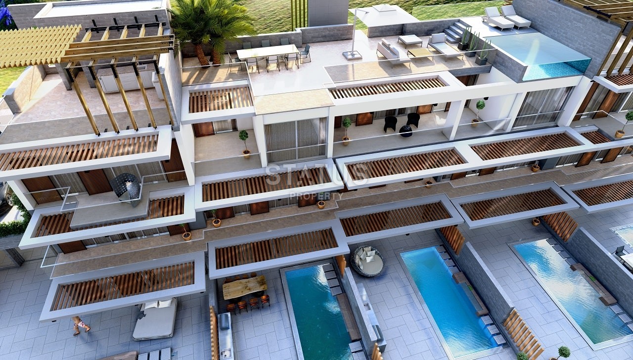 3-room duplex apartment 80 m? in a luxury complex 100 meters from a private beach фото 2