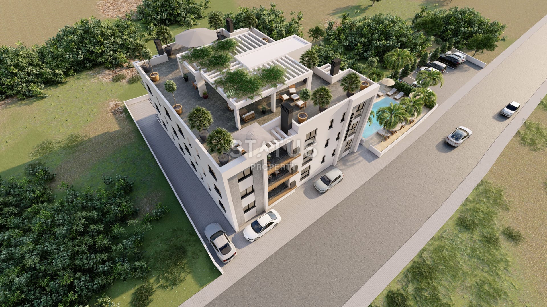 Apartment 2+1 (83 m?) in a new complex in Alsancak фото 2
