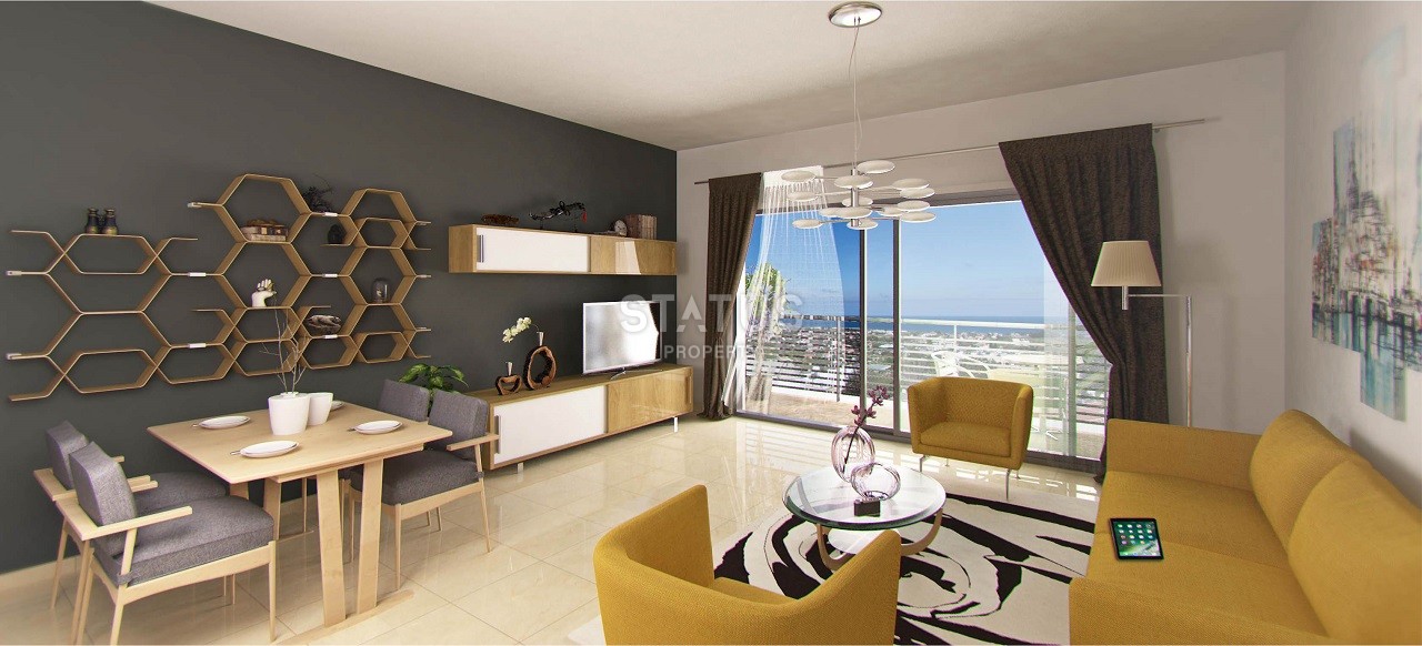 3-room apartment (73 m?) in a new complex overlooking the sea and mountains фото 1