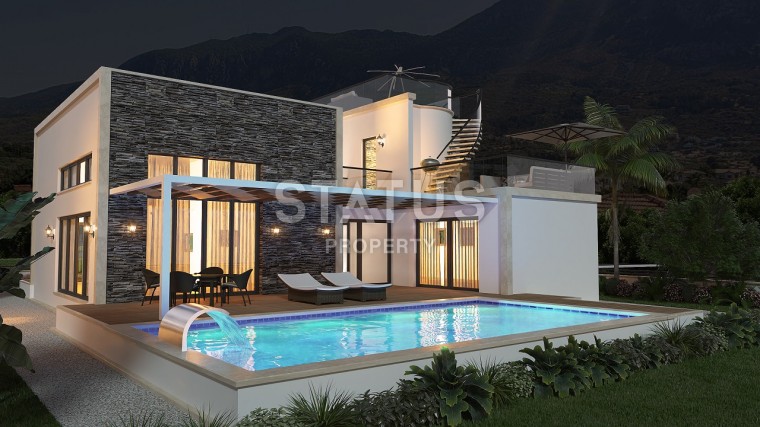Modern villa 139 m? with pool in Karsiyaka photos 1