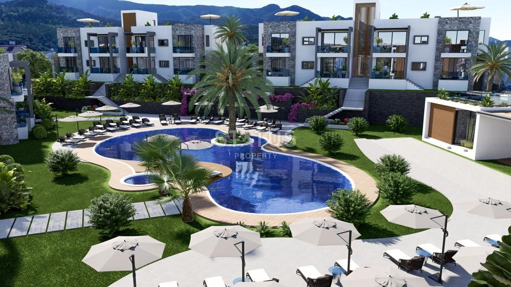 Two-room apartment 56 m? in a luxury complex in Esentepe фото 1