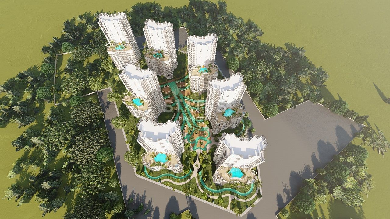 Трехкомнатная квартира 92 м? с большим балконом в самом роскошном и новом комплексе на берегу моря фото 1