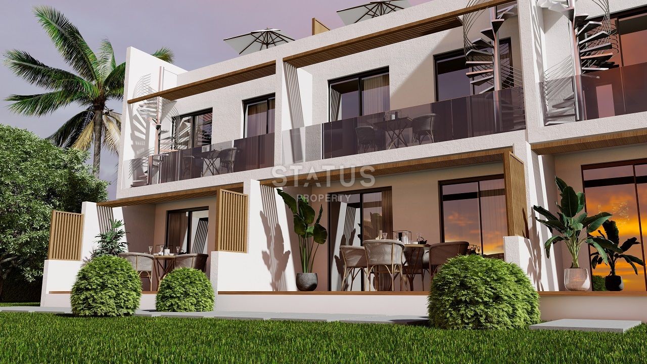 Apartment 1+1 (53 m2) with a front garden in a new and luxurious complex in Esentepe фото 1