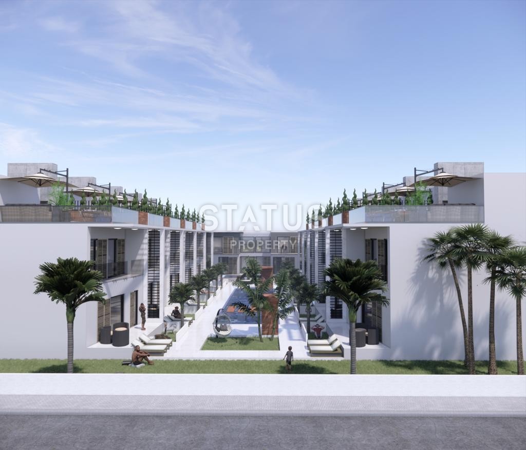 Townhouse 2+1 (150 m?) with roof terrace in Karsiyaka фото 2