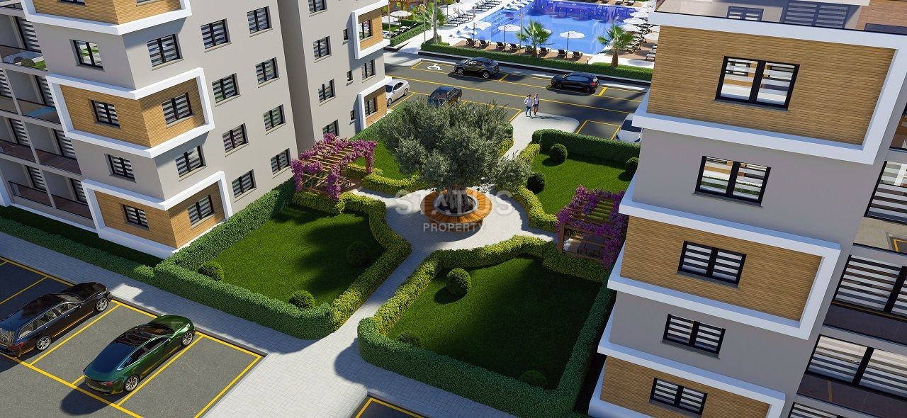 Apartment 2+1 (58 m?) in a new beautiful complex in Gechitkale фото 1