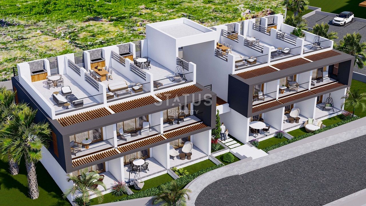 Studio 48 m? with own garden 10 m? in a new complex with sea and mountain views фото 1