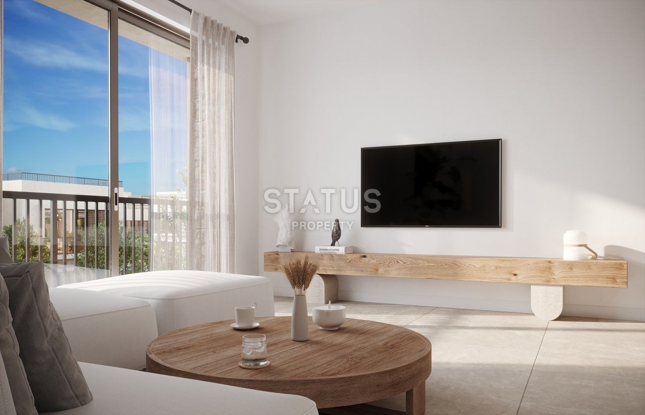 One-bedroom apartment (80 m?) in a new complex in Alsancak фото 2